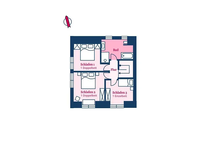 Haus Muehlenblick Casa de Férias Borgsum